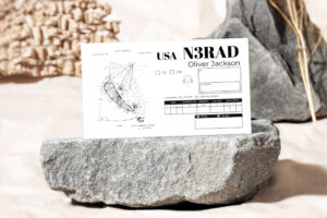 Ham radio qsl cards for amateur radio operators